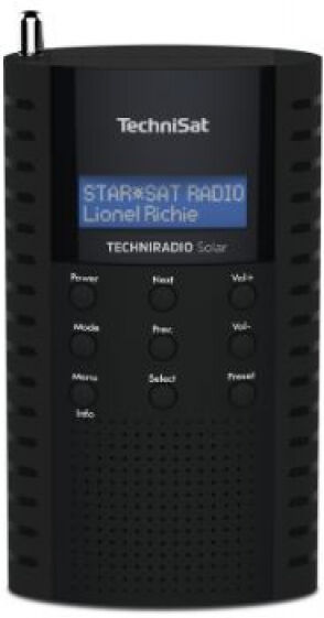 TechniSat TechniRadio Solar - DAB+ Schwarz