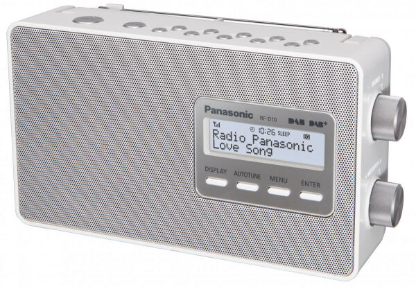 Panasonic RF-D30BTEG - Digitalradio - Weiss