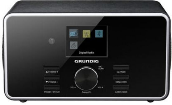 Grundig DTR 4500 - Bluetooth / DAB+ Radio - Schwarz