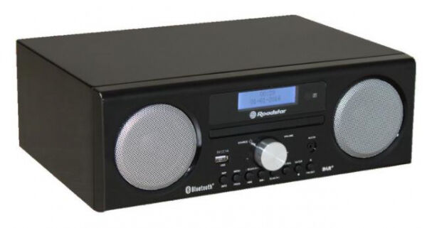 Roadstar HRA-9D+BT - DAB+ / UKW Stereo-Radio - Schwarz