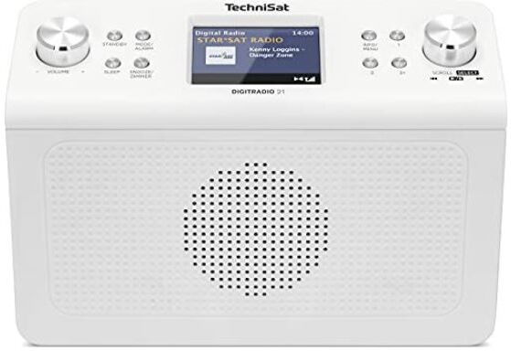 TechniSat DigitRadio 21 - DAB+ Radio - Weiss