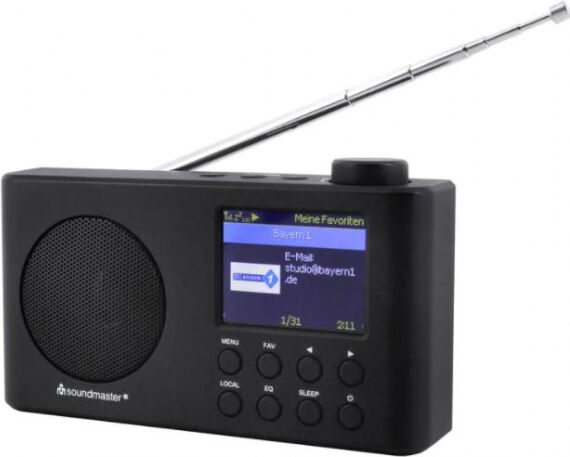 Soundmaster IR6500SW - Internetradio mit DAB+ / UKW / Bluetooth