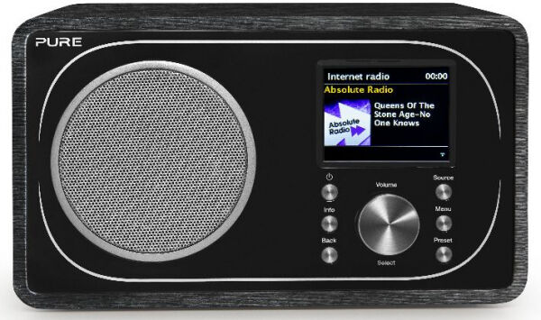 Bigben Pure - Evoke F3 FM/DAB+/Internet Radio - black