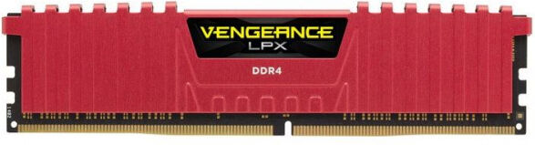 Corsair 8 GB DDR4-RAM - 2666MHz - (CMK8GX4M1A2666C16R) Corsair Vengeance LPX Rot CL16