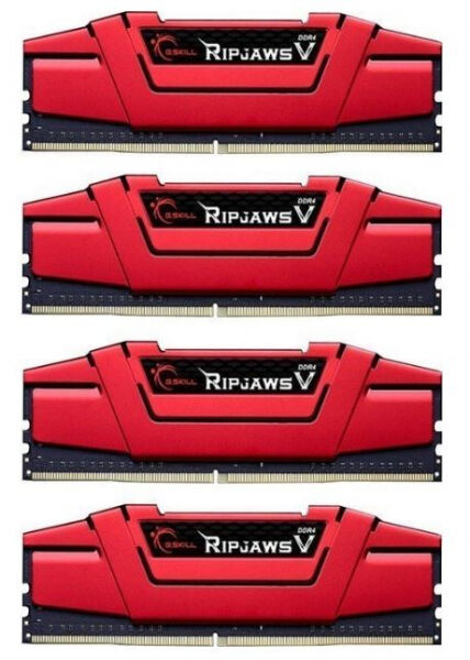 G.Skill 64 GB DDR4-RAM - 2666MHz - (F4-2666C15Q-64GVR) G.Skill Ripjaws V Kit CL15