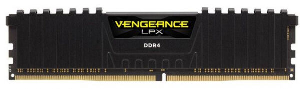 Corsair 4 GB DDR4-RAM - 2400MHz - (CMK4GX4M1A2400C16) Corsair Vengeance LPX Black CL16
