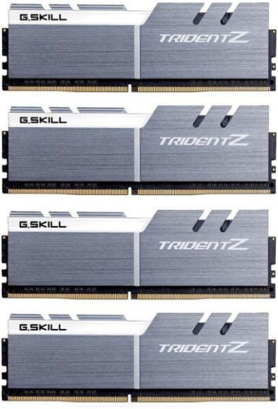 G.Skill 32 GB DDR4-RAM - 3200MHz - (F4-3200C15Q-32GTZSW) G.Skill Trident Z Kit CL15