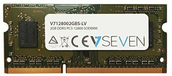 V7 2 GB SO-DIMM DDR3 - 1600MHz - (V7128002GBS-LV) V7 RAM CL11