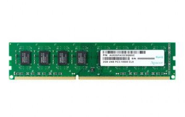 Apacer 2 GB DDR3-RAM - 1333MHz - (AU02GFA33C9QBGC) Apacer CL9