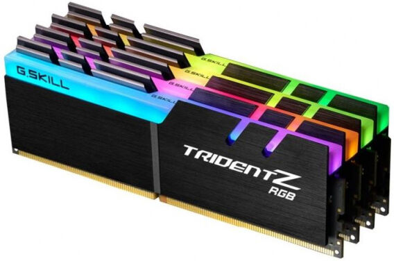 G.Skill 32 GB DDR4-RAM - 4266MHz - (F4-4266C17Q-32GTZR) G.Skill Trident Z RGB Kit CL17