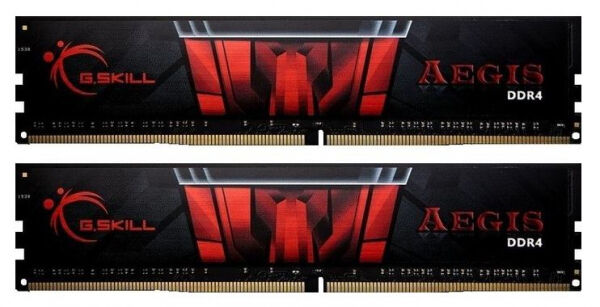 G.Skill 16 GB DDR4-RAM - 2666MHz - (F4-2666C19D-16GIS) G.Skill Aegis Kit CL19