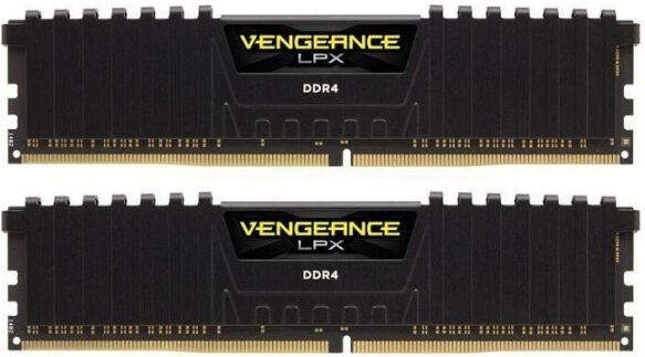 Corsair 16 GB DDR4-RAM - 2933MHz - (CMK16GX4M2Z2933C16) Corsair Vengeance Black Kit CL16