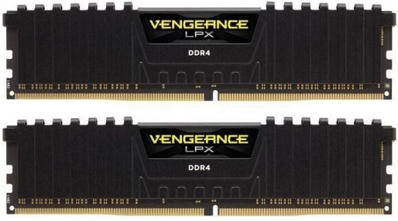 Corsair 16 GB DDR4-RAM - 3600MHz - (CMK16GX4M2Z3600C18) Corsair Vengeance LPX Black Kit CL18