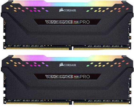 Corsair 32 GB DDR4-RAM - 2933MHz - (CMW32GX4M2Z2933C16) Corsair Vengeance RGB Pro Kit CL16