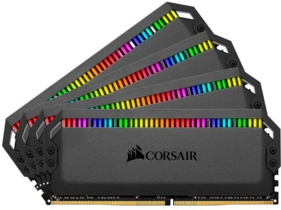 Corsair 32 GB DDR4-RAM - 4000MHz - (CMT32GX4M4K4000C19) Corsair Dominator Platinum RGB Kit CL19