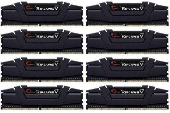 G.Skill 256 GB DDR4-RAM - 3600MHz - (F4-3600C18Q2-256GVK) G.Skill RipJaws V Kit CL18