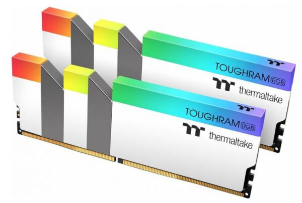 Thermaltake 32 GB DDR4-RAM - 3600MHz - (R022D416GX2-3600C18A) Thermaltake Toughram RGB White Kit CL18
