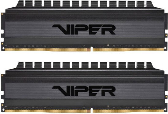 Patriot Memory 16 GB DDR4-RAM - 4133MHz - (PVB416G413C8K) Patriot Viper 4 Blackout Kit CL18