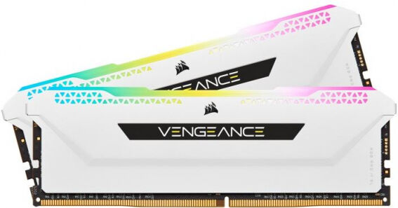 Corsair 32 GB DDR4-RAM - 3600MHz - (CMH32GX4M2D3600C18W) Corsair Vengeance RGB PRO SL Kit CL18