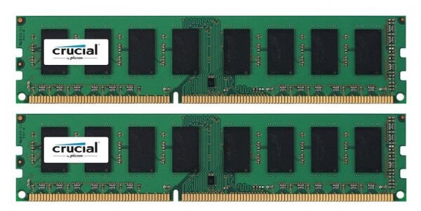 Crucial 8 GB DDR3-RAM - 1600MHz - (CT2K51264BD160B) Crucial Kit CL11