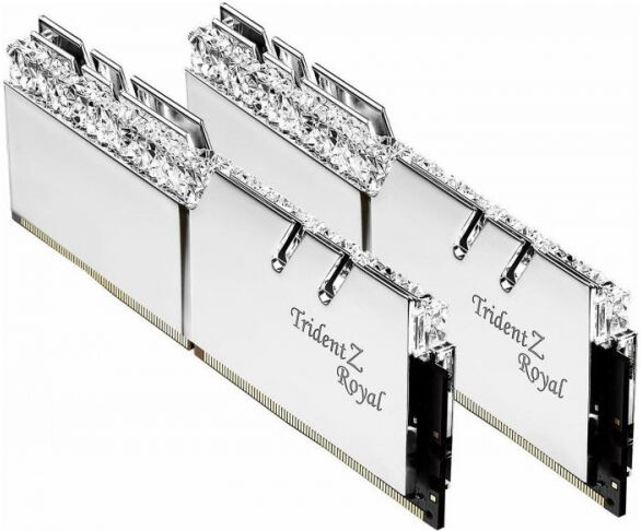 G.Skill 32 GB DDR4-RAM - 4266MHz - (F4-4266C17D-32GTRSB) G.Skill Trident Z Royal Silber Kit CL17