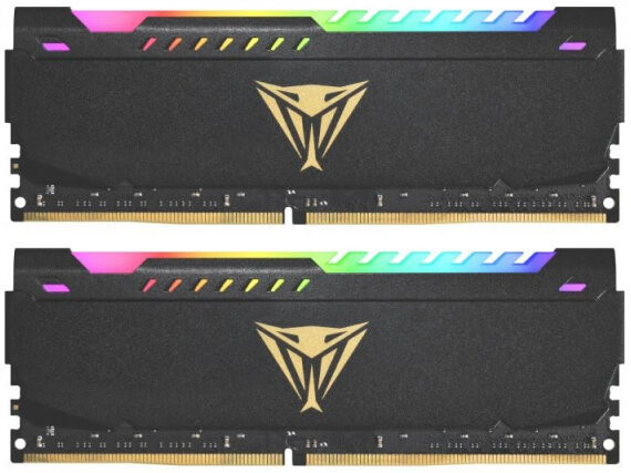 Patriot Memory 64 GB DDR4-RAM - 3600MHz - (PVSR464G360C0K) Patriot Viper Steel RGB Kit - CL20