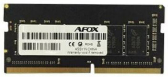 AFOX 8 GB SO-DIMM DDR3 - 1600MHz - (AFSD38BK1P) AFOX Value RAM CL19