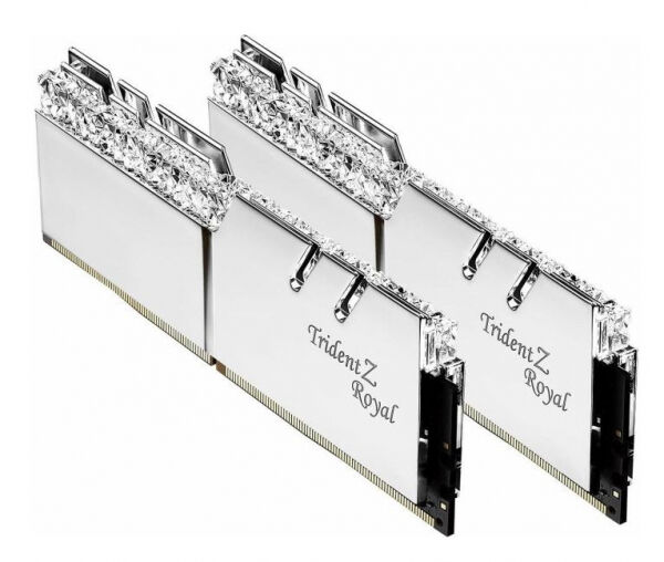 G.Skill 64 GB DDR4-RAM - 4000MHz - (F4-4000C18D-64GTRS) G.Skill Trident Z Royal Silber Kit CL18
