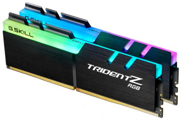 G.Skill 64 GB DDR4-RAM - 4000MHz - (F4-4000C18D-64GTZR) G.Skill Trident Z RGB Kit CL18