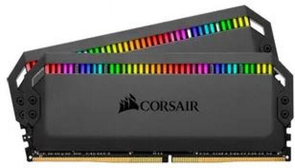 Corsair 64 GB DDR4-RAM - 3200MHz - (CMT64GX4M2E3200C16) Corsair Dominator Platinum RGB Kit CL16