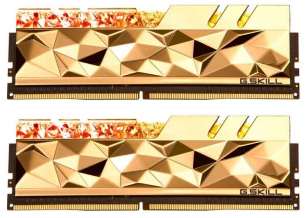G.Skill 32 GB DDR4-RAM - 4266MHz - (F4-4266C16D-32GTEG) G.Skill Trident Z Royal Elite Gold Kit - CL16