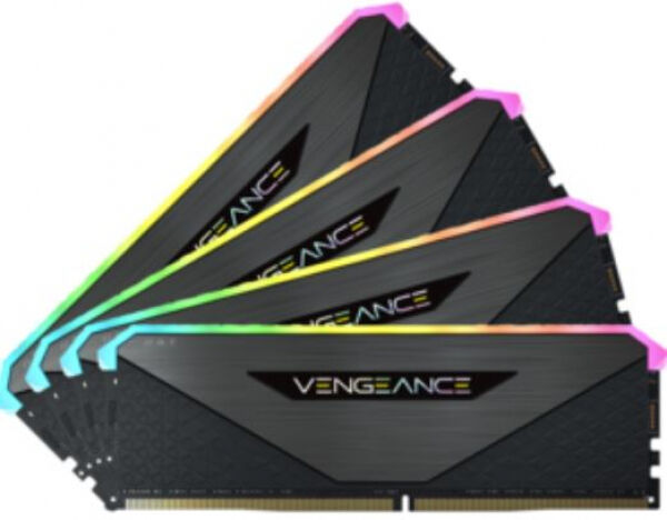 Corsair 64 GB DDR4-RAM - 3200MHz - (CMN64GX4M4Z3200C16) Corsair Vengeance RGB Kit CL16