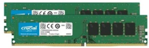 Crucial 32 GB DDR4-RAM - 2666MHz - (CT2K16G4DFRA266) Crucial RAM Kit CL19