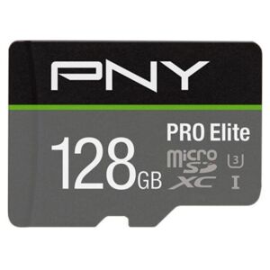 PNY microSDXC-Card Elite Pro Class10 / UHS-I U3 / A1 / V30 - 128GB