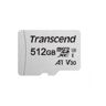 Transcend microSDXC-Card 300S-A / Class 10 / UHS-I U3 / V30 / A1 - 512GB