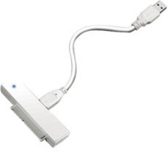 Icy Dock Icy Box IB-AC603A-U3 - USB3 zu SATA Adapter - 15+7-Pin-SATA - USB-3.0-A-Stecker