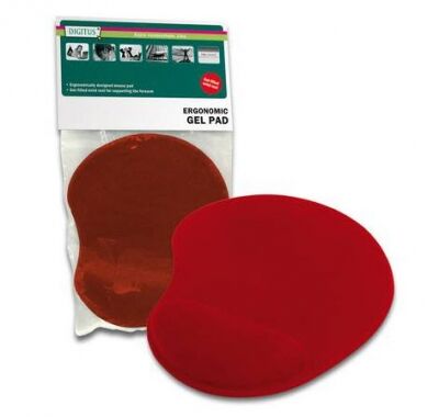 Digitus DA-50123 - Mauspad und Handballenauflage - Rot