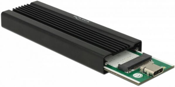 DeLock 42600 - Ext. Gehäuse für M.2 NVMe PCIe ssD USB 3.1 Gen 2 / USB Type-C Buchse