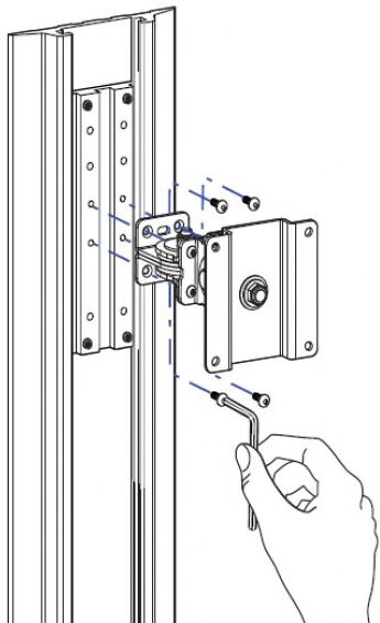 Ergotron Track Mount Bracket Kit