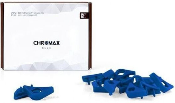 Noctua NA-SAVP1 chromax.blue - Anti-Vibration Fan Mount Set