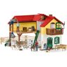 Schleich - Farm World Bauernh m Stall+Tier - 42407