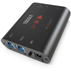 Divers Inogeni TOGGLE - 3 x USB 3.0 Geräte Switcher - für 2 PC (Raum PC oder CODEC und BYOD Laptop)