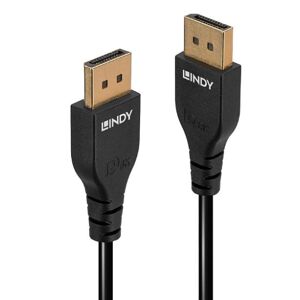 Lindy 0.5m Slim DisplayPort 1.4 Cable