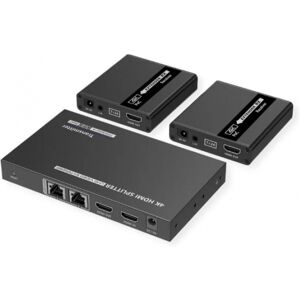 Value 1x2 HDMI Splitter + Extender, über TP, 4K30Hz, 40m