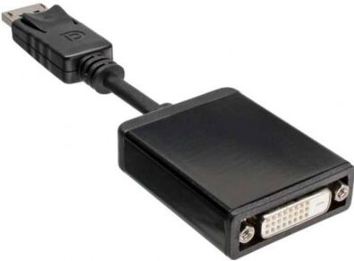 InLine 17199K - DisplayPort Stecker auf DVI-D 24+1 Buchse schwarz