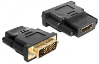 DeLock 65466 - Adapter DVI 24+1 Pin Stecker > HDMI Buchse