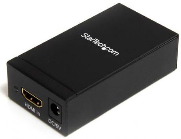 StarTech.com StarTech HDMI2DP - HDMI auf Displayport aktiv Adapter / Konverter mit bis zu 1920x1200 (Buchse/Buchse)