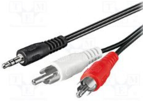 goobay Kabel 3,5mm -> StereoCinch - 1.5m