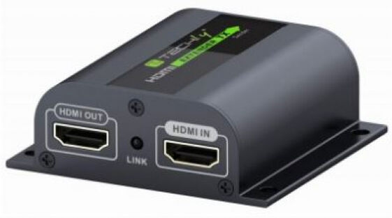 Techly IDATA-EX-HL21D - HDMI Extender with IR on Cat. 6 Cable up to 60m