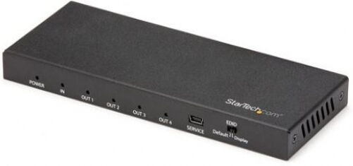 StarTech.com Startech ST124HD202 - HDMI-Videosplitter mit 4 Anschlüssen - 4K 60 Hz